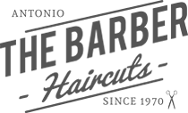 The barber haircut logo